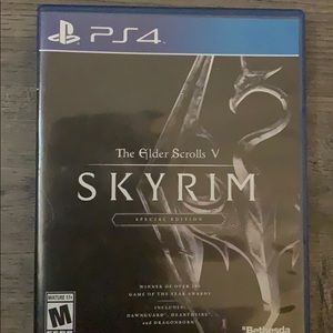 PS4, Skyrim special edition